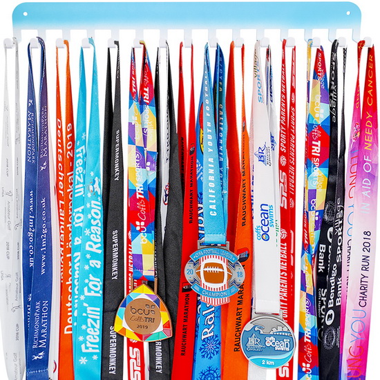 Miayork Medal Holder Display Hanger Rack - Sports Medal & Ribbon