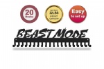 Medal Hanger Holder Display Rack Award Ribbon Organizer for Race,Running,Soccer,Gymnastic,Wrestling,Sports with 20PCS Hanging Hooks Upgraded Extension Hooks 1.38 inches Easy Install Easy to Use