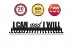 Medal Rack For Runners,Medal Holder Display Hanger Rack Frame-Medal Holder For Runners,Marathon Medal Holder,Race Running Medal Holder,Medal Holders for Triathletes with 20PCS extension Hooks Easy Use