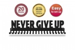 Medal Hanger Holder Display Rack Award Ribbon Organizer for Race,Running,Soccer,Gymnastic,Wrestling,Sports with 20PCS Hanging Hooks Upgraded Extension Hooks 1.38 inches Easy Install Easy to Use